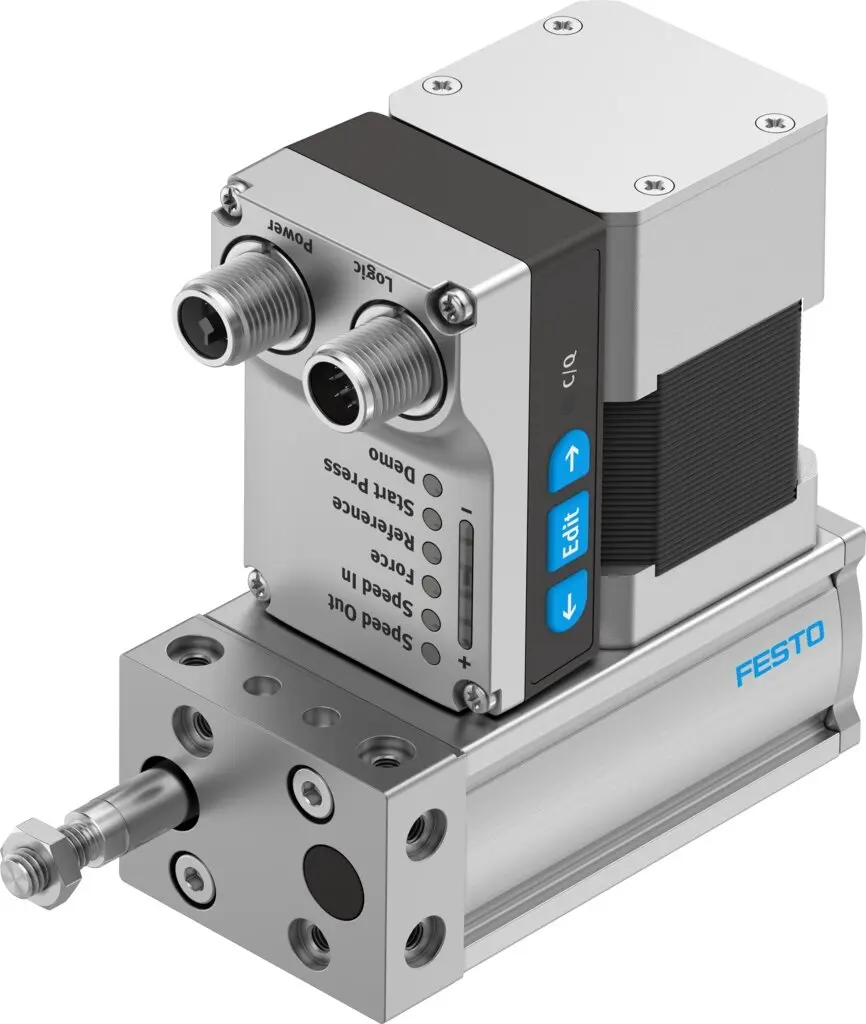 Produktfoto 1 von FESTO EPCE-TB-45-20-FL-MF-ST-M-H1-PLK-AA, Elektrozylindereinheit, P\n: 8101544