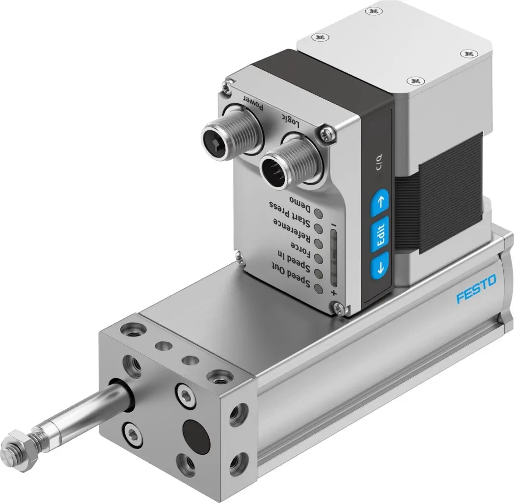 Produktfoto 1 von FESTO EPCE-TB-45-50-FL-MF-ST-M-H1-PLK-AA, Elektrozylindereinheit, P\n: 8101546