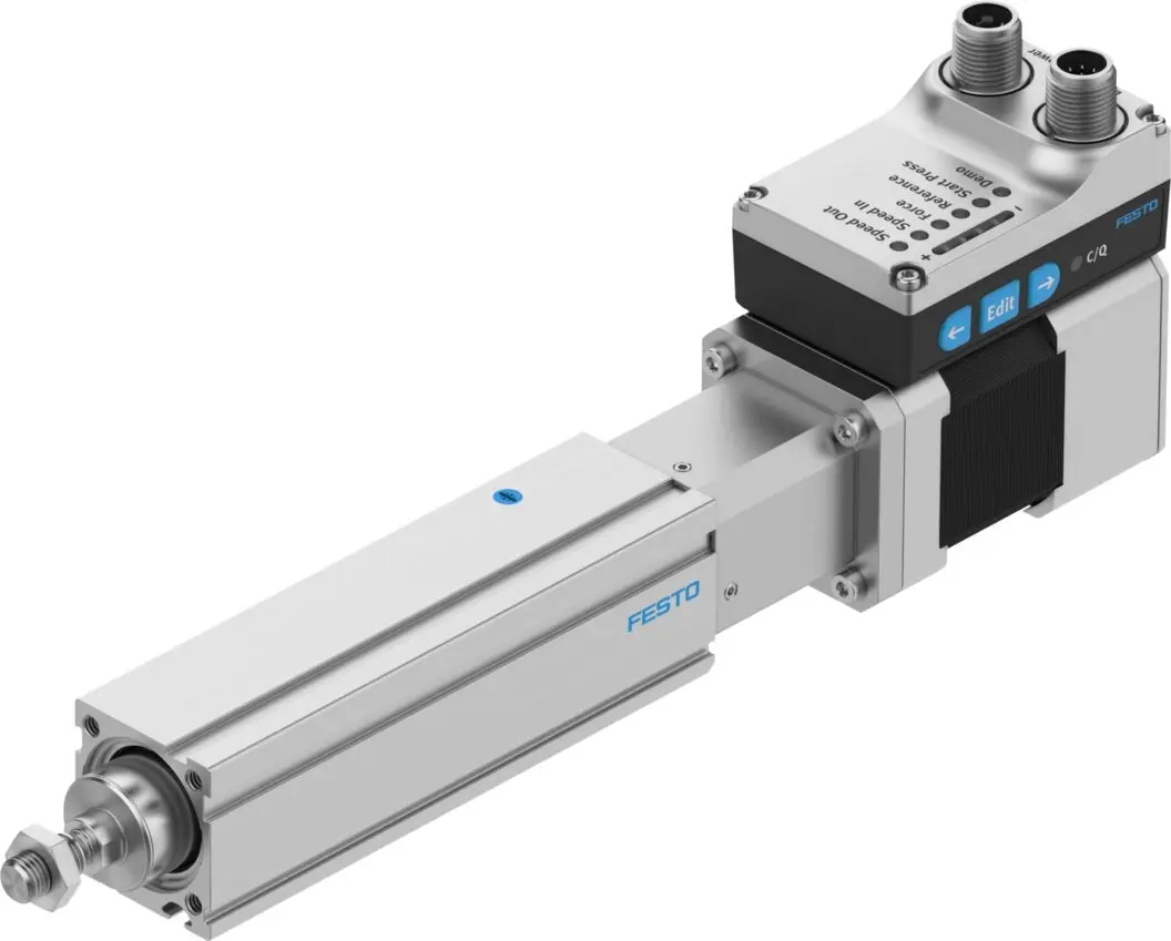 Produktfoto 1 von FESTO EPCS-BS-32-50-3P-A-ST-M-H1-PLK-AA, Elektrozylindereinheit, P\n: 8118267