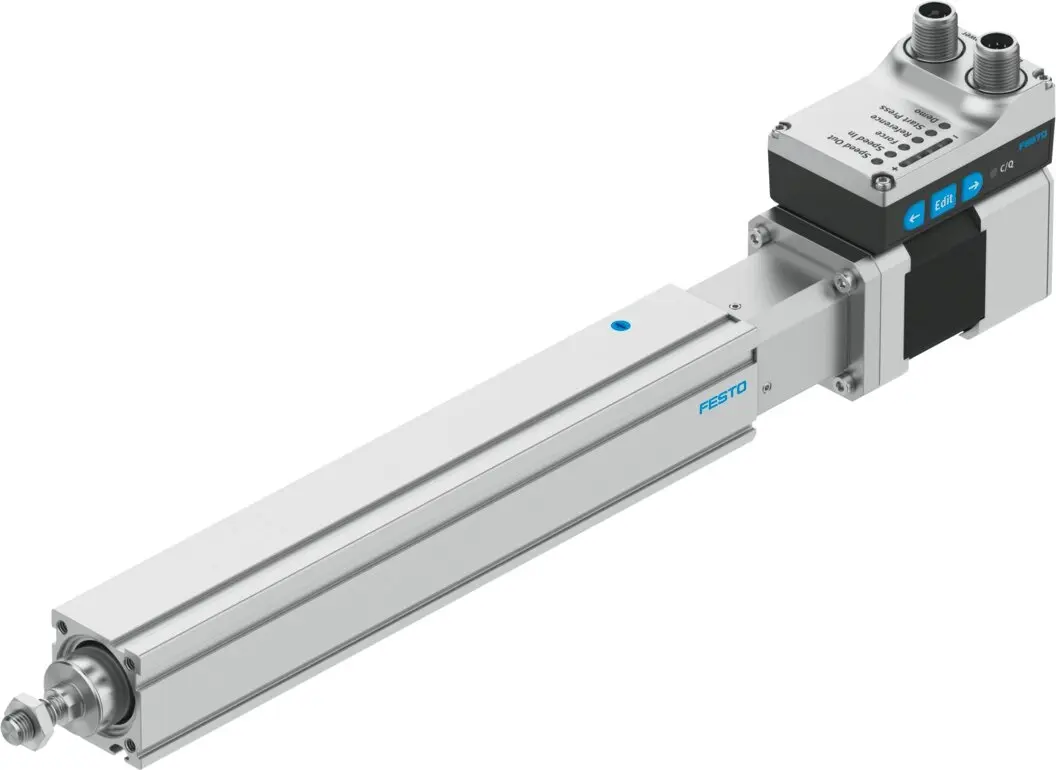 Produktfoto 1 von FESTO EPCS-BS-32-150-8P-A-ST-M-H1-PLK-AA, Elektrozylindereinheit, P\n: 8118273
