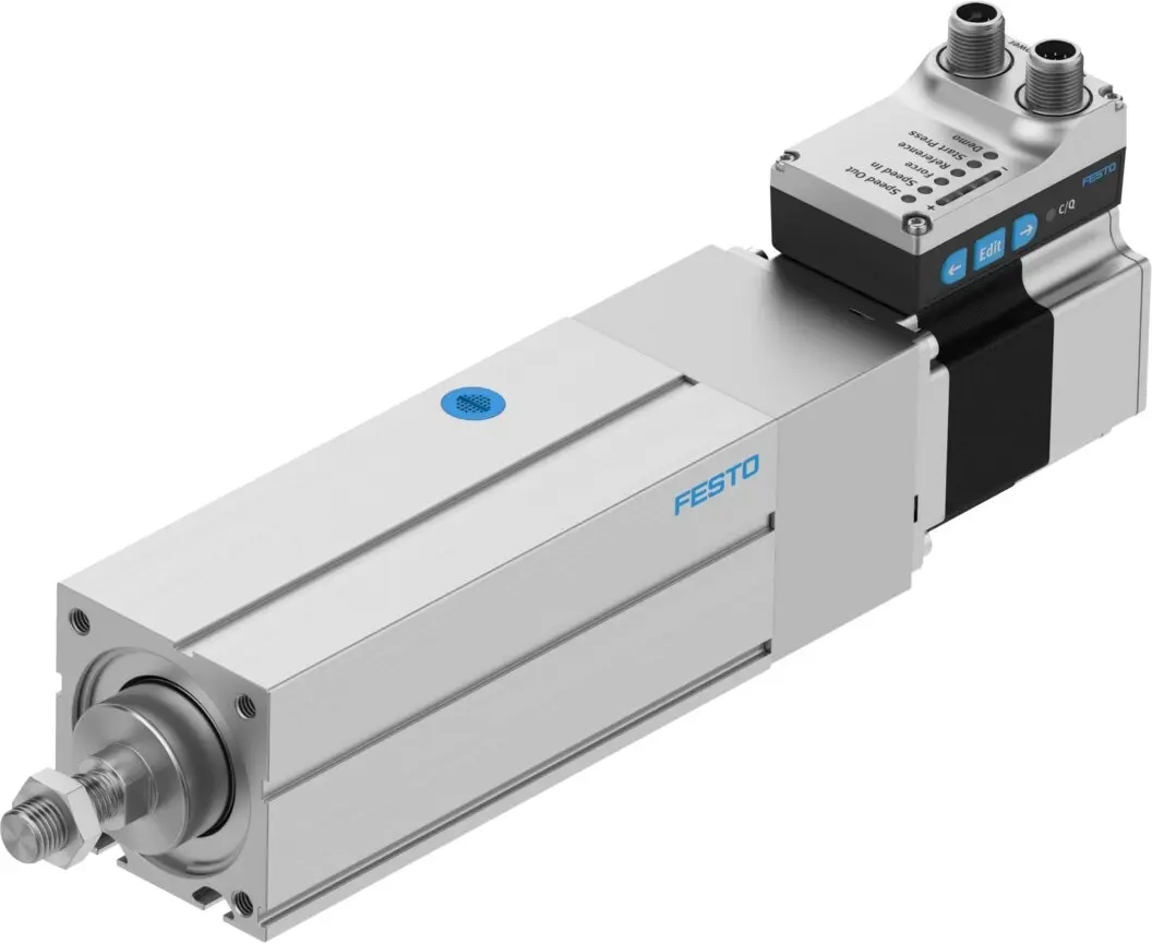 Produktfoto 1 von FESTO EPCS-BS-60-50-12P-A-ST-M-H1-PLK-AA, Elektrozylindereinheit, P\n: 8118296