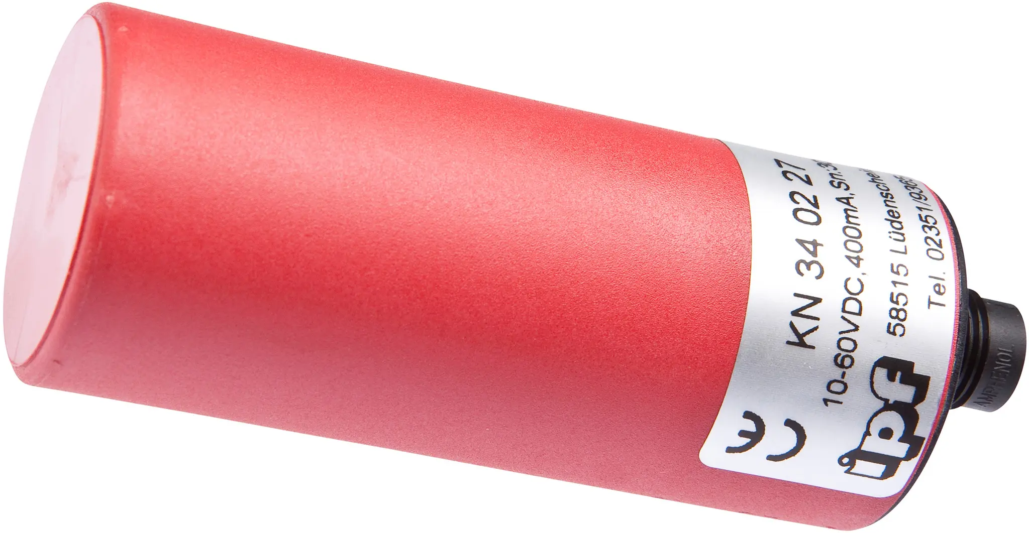 Produktfoto 1 von ipf Electronic KN340227, Sensor kapazitiv, Ø34mm 81lang, nicht bündig, Sn: 30