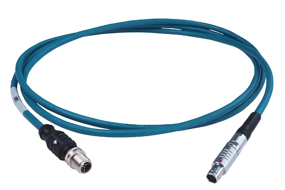 Produktfoto 1 von HBM Messtechnik 1-KAB2100-2, Ethernet (ODU-2m-M12)