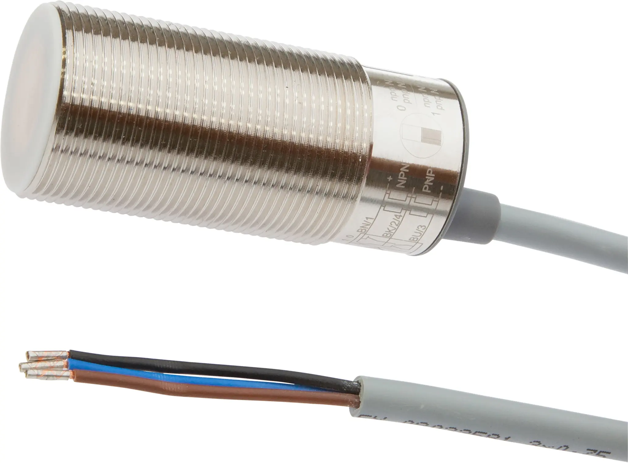 Produktfoto 1 von ipf Electronic KB32A112, Sensor kapazitiv, M32x1,5 70lang, bündig, Sn: 2-25