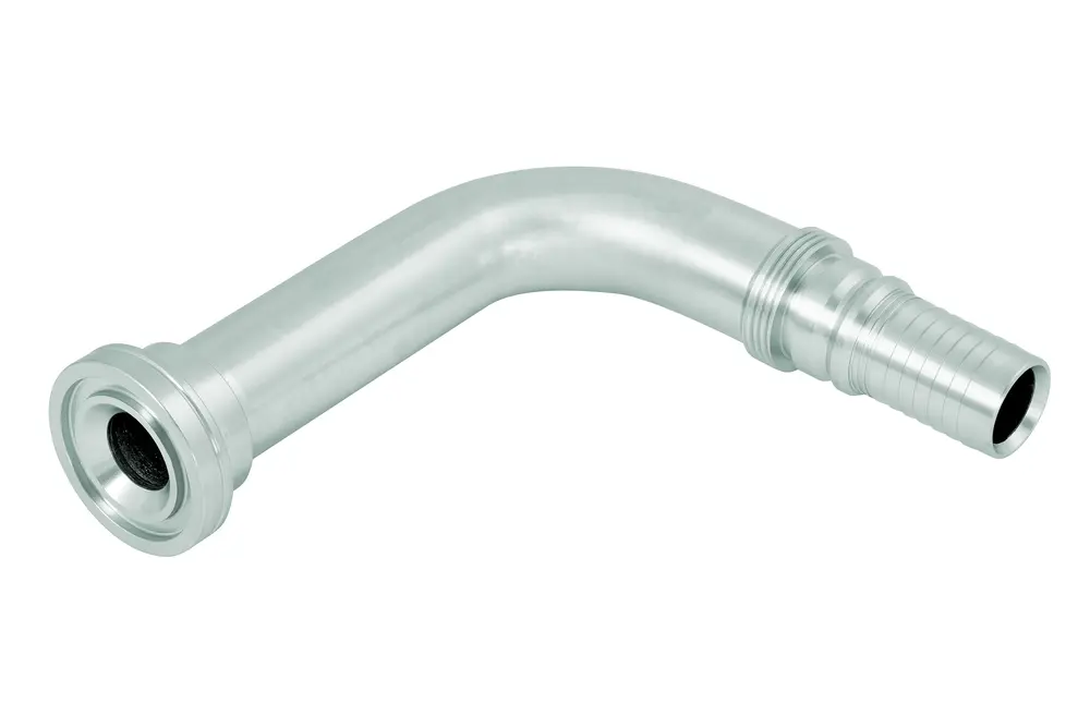 Produktfoto 1 von Indunorm Flanschbund SAE J518 Hochdruck-Reihe 6.000 PSI,P/n: HAI16SFH6-90S20SL72