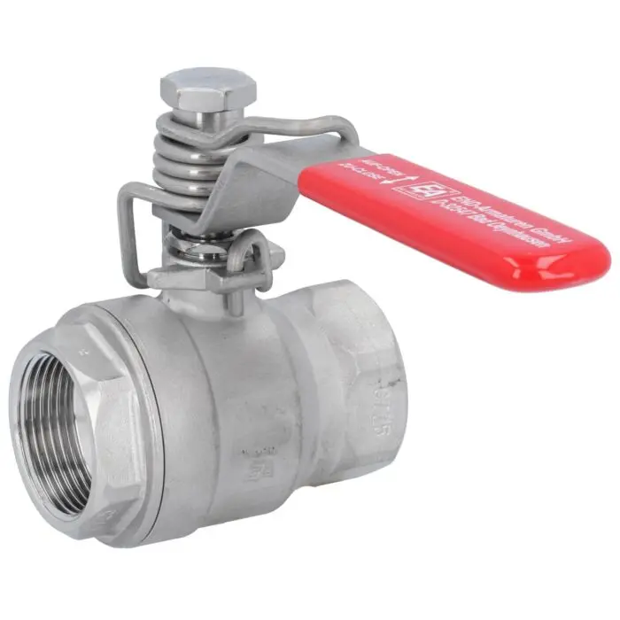 Produktfoto 1 von END Armaturen HF311026, Kugelhahn 11/4", PN63, 1.4408/PTFE 2-teilig