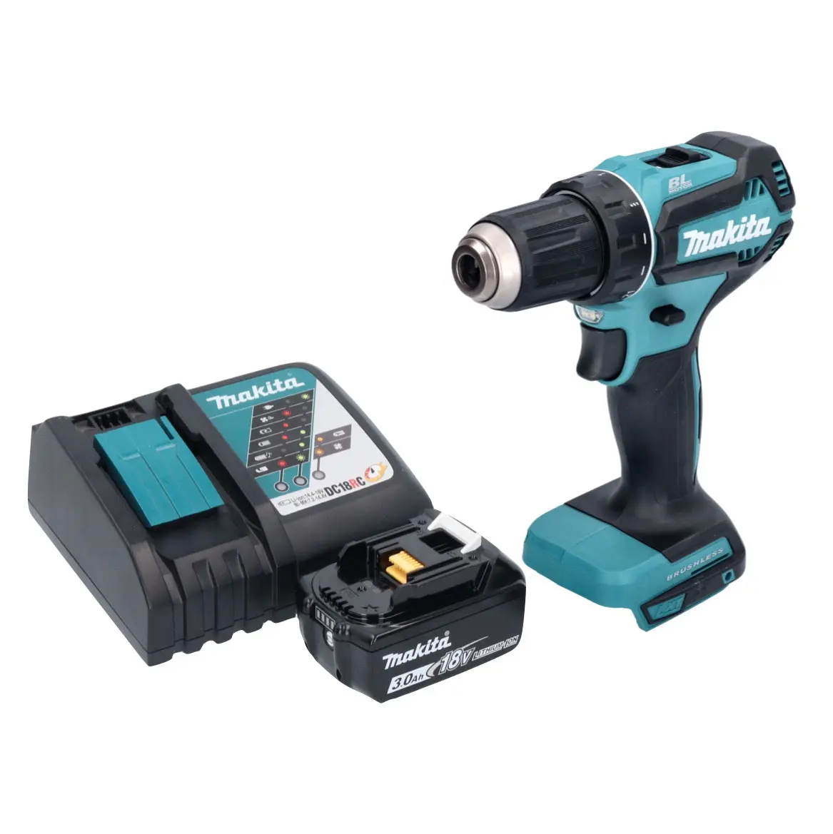 Produktfoto 1 von Makita HR3012FCJ, SDS-Plus-Kombihammer 230 V 1050 W +Koffer