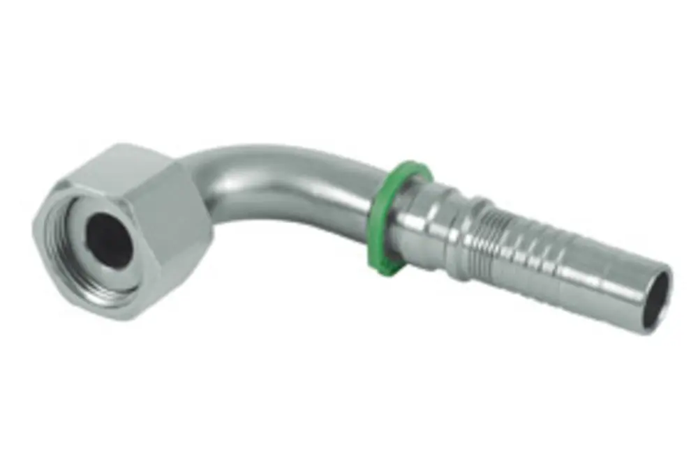 Produktfoto 1 von Indunorm Hochdruck Schlaucharmaturen ORFS 90°, P/n: HV-S20LORF90S20