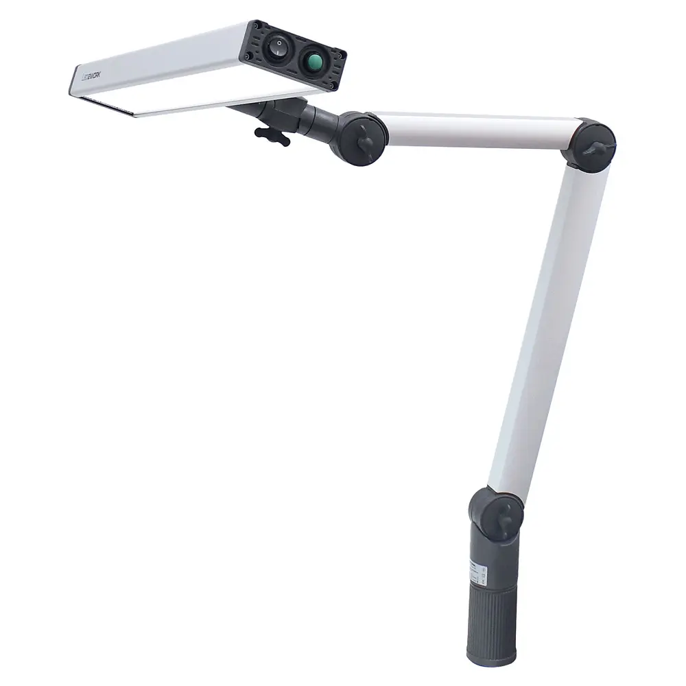 Produktfoto 1 von LED2WORK 120910-02, UNILED II Gelenkarm Watchmaker, dimmbar, 5600K 3-step MacAdam, Leuchtenbreite 380 mm