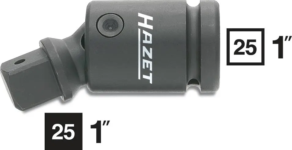 Produktfoto 1 von Hazet 1106S, Schlagschrauber-Gelenk Antrieb 1" (25 mm) 125mm