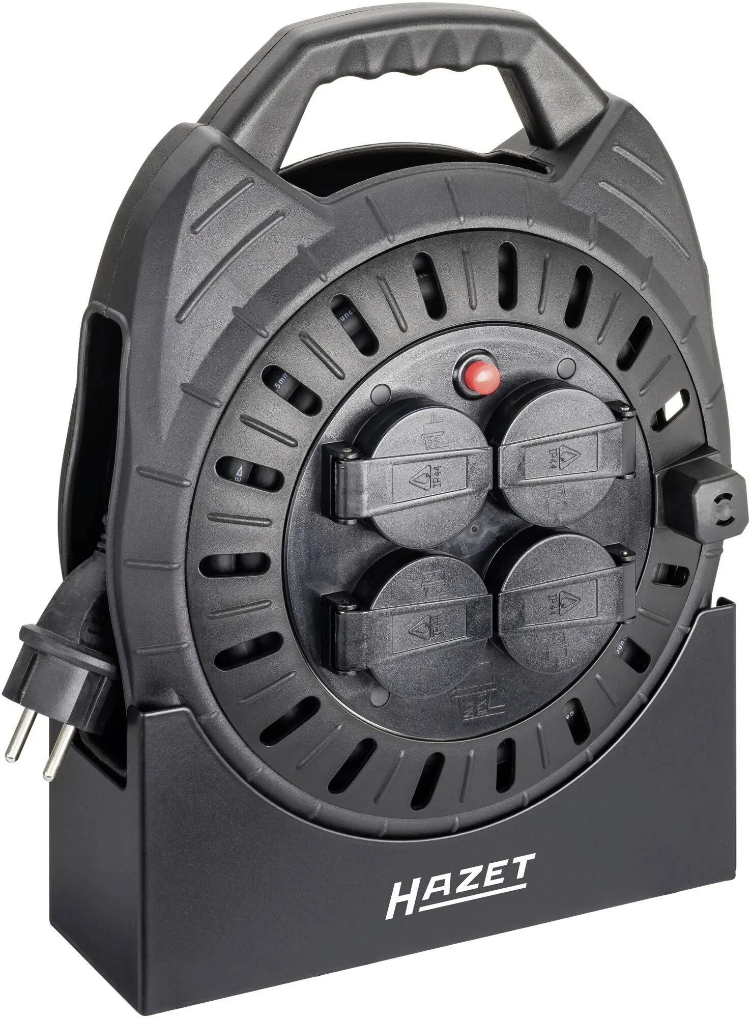 Produktfoto 1 von Hazet 161N-3D/2, Kabeltrommel 10.00m Schwarz