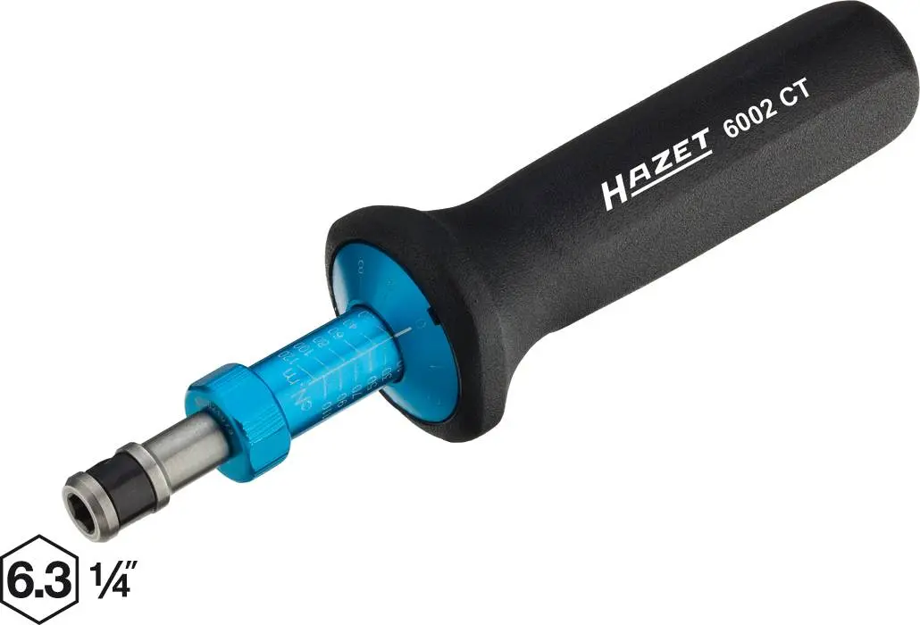 Produktfoto 1 von Hazet 6002CT, Werkstatt Drehmoment-Schraubendreher 0.1 - 1.2 Nm