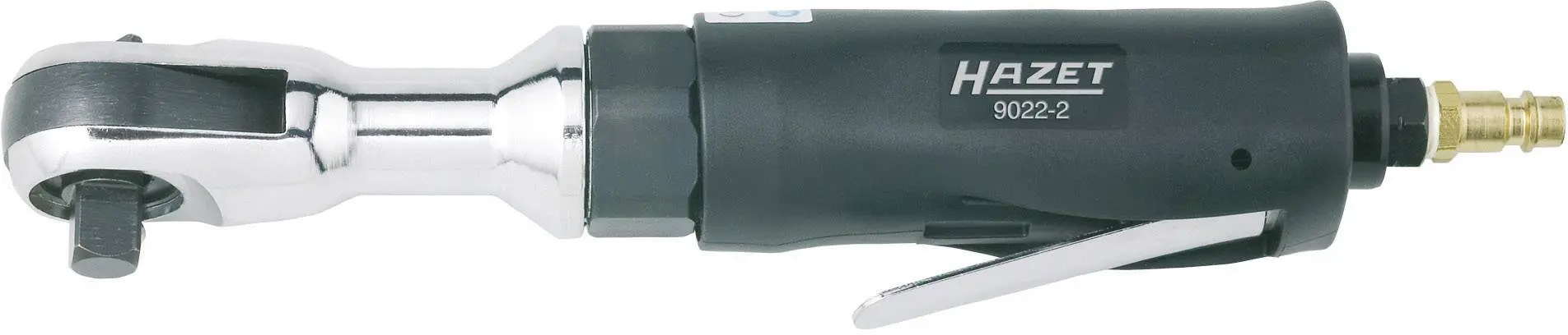 Produktfoto 1 von Hazet 9022-2, Druckluft-Umschaltknarre 1/2" (12.5 mm) Außenvierkant 6.3 bar