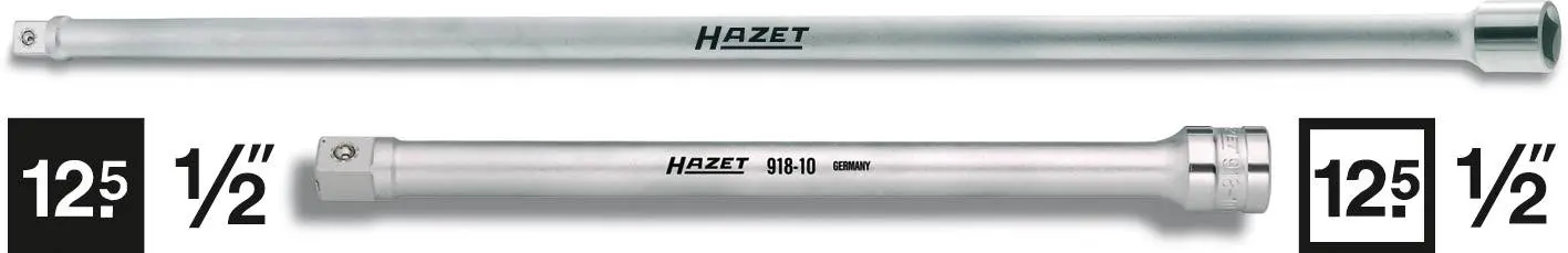 Produktfoto 1 von Hazet 918-23, Steckschlüssel-Verlängerung Antrieb 1/2" (12.5 mm) 575 mm