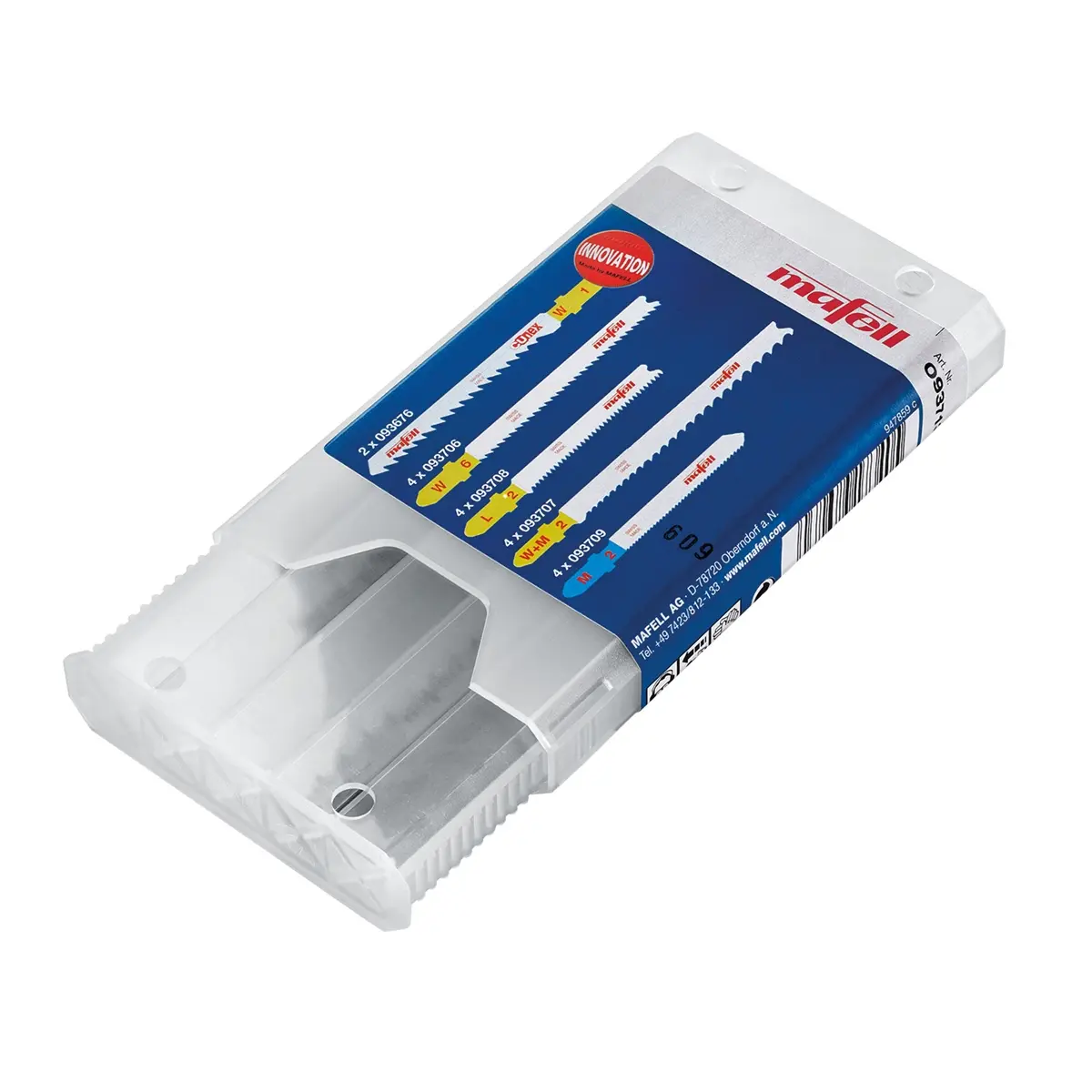 Produktfoto 1 von Mafell Stichsägeblatt Set Sägeblätter für P1cc Stichsäge Sortiment2