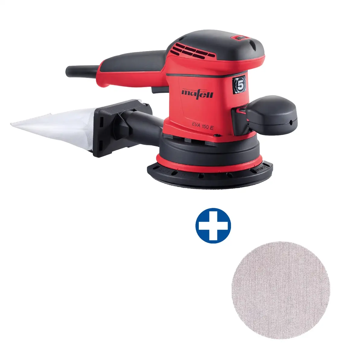 Produktfoto 1 von Mafell Exzenterschleifer Schleifmaschine Schleifer im T MAX 350 Watt EVA 150 E/5