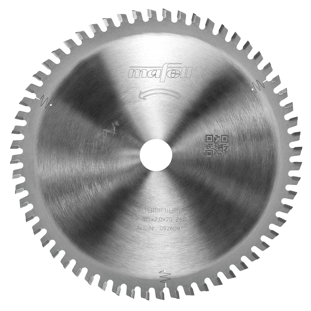 Produktfoto 1 von Mafell Hartmetall Sägeblatt HM 185 x 1,4/2,0 x 20 mm - 60 Zähne - Ersatzblatt