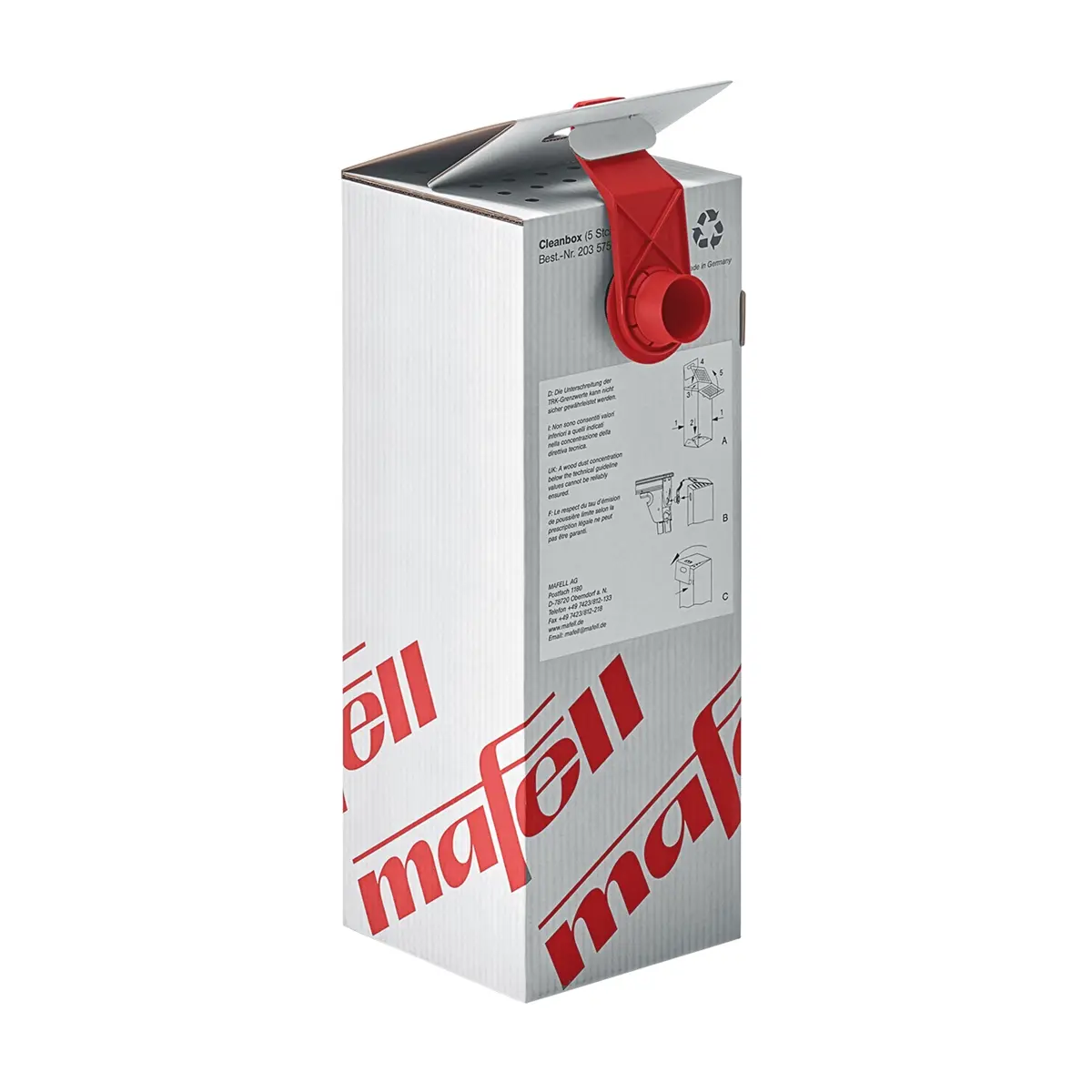 Mafell Spänesammelsystem Cleanbox Starter-Set inkl. Adapter für ERIKA 70 / 85
