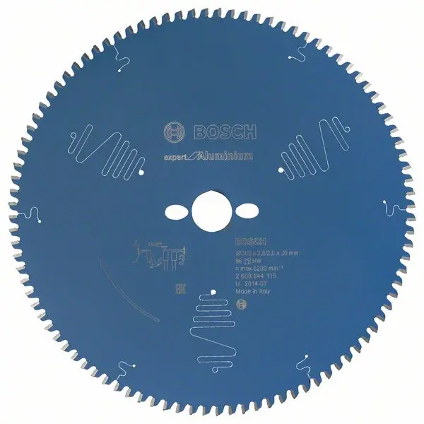 Produktfoto 1 von Bosch 2608644115, Kreissägeblatt Expert for Aluminium, 305 x 30 x 2,8 mm, 96