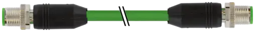 Produktfoto 1 von Murrelektronik 7000-51001-7901000, M12 St. 0° / M12 St. 0° X-kod. geschirmt