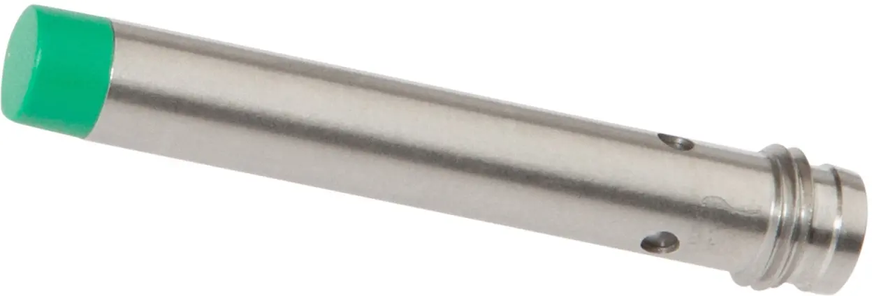 Produktfoto 1 von ipf Electronic IN060186, Sensor Induktiv, Ø6,5mm 46lang, nicht bündig, Sn: 6