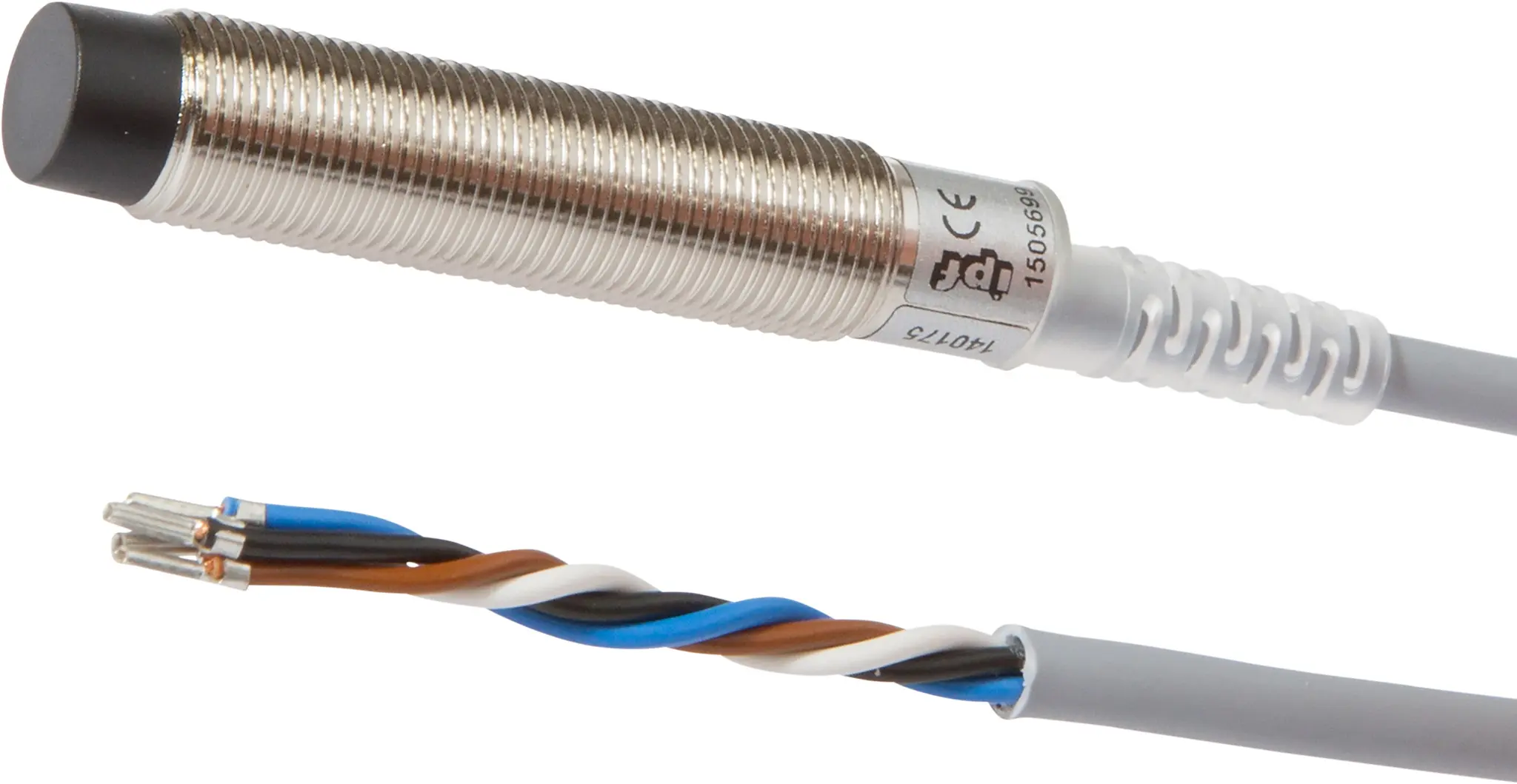Produktfoto 1 von ipf Electronic IN120400, Sensor Induktiv, M12x1 60lang, nicht bündig, Sn: 4