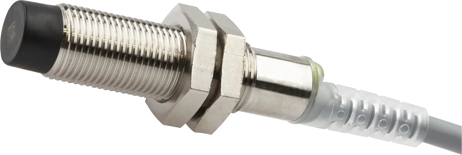 Produktfoto 1 von ipf Electronic IN120100, Sensor Induktiv, M12x1 50lang, nicht bündig, Sn: 6