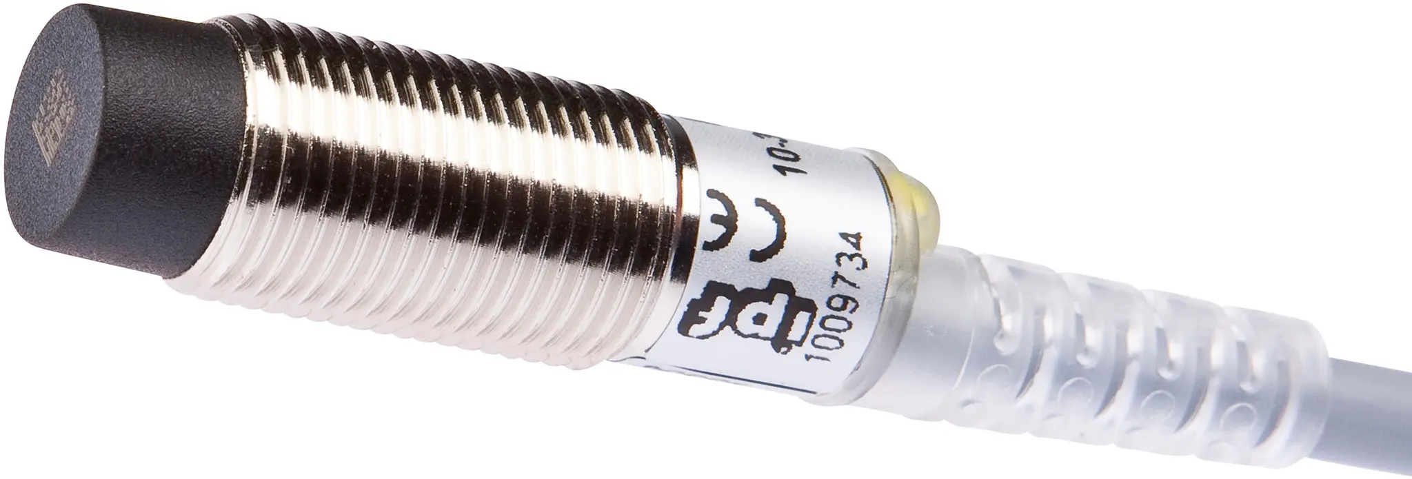 Produktfoto 1 von ipf Electronic IN120104, Sensor Induktiv, M12x1 37lang, nicht bündig, Sn: 6