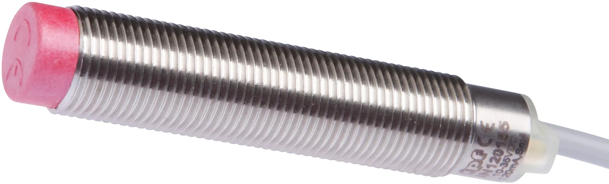 Produktfoto 1 von ipf Electronic IN120155, Sensor Induktiv, M12x1 60lang, nicht bündig, Sn: 4
