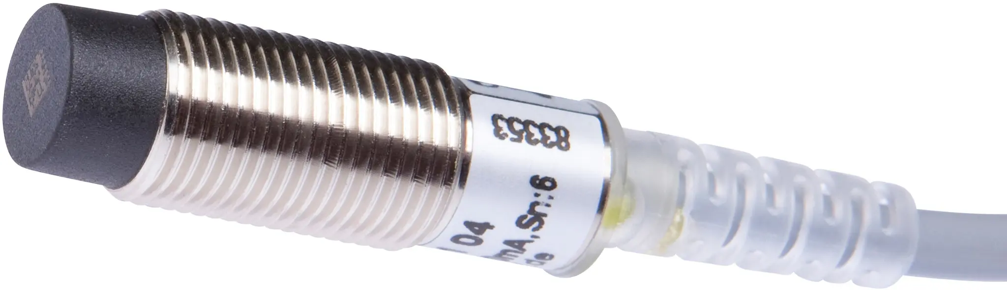 Produktfoto 1 von ipf Electronic IN121104, Sensor Induktiv, M12x1 37lang, nicht bündig, Sn: 6