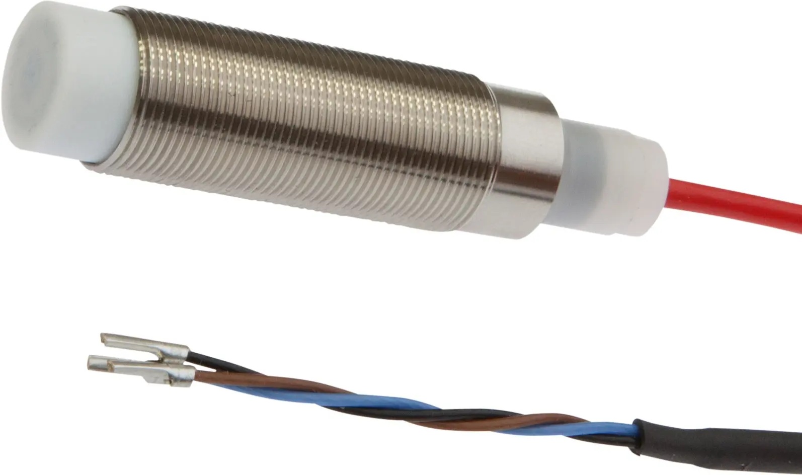 Produktfoto 1 von ipf Electronic IN18A584, Sensor Induktiv, M18x1 75lang, nicht bündig, Sn: 7