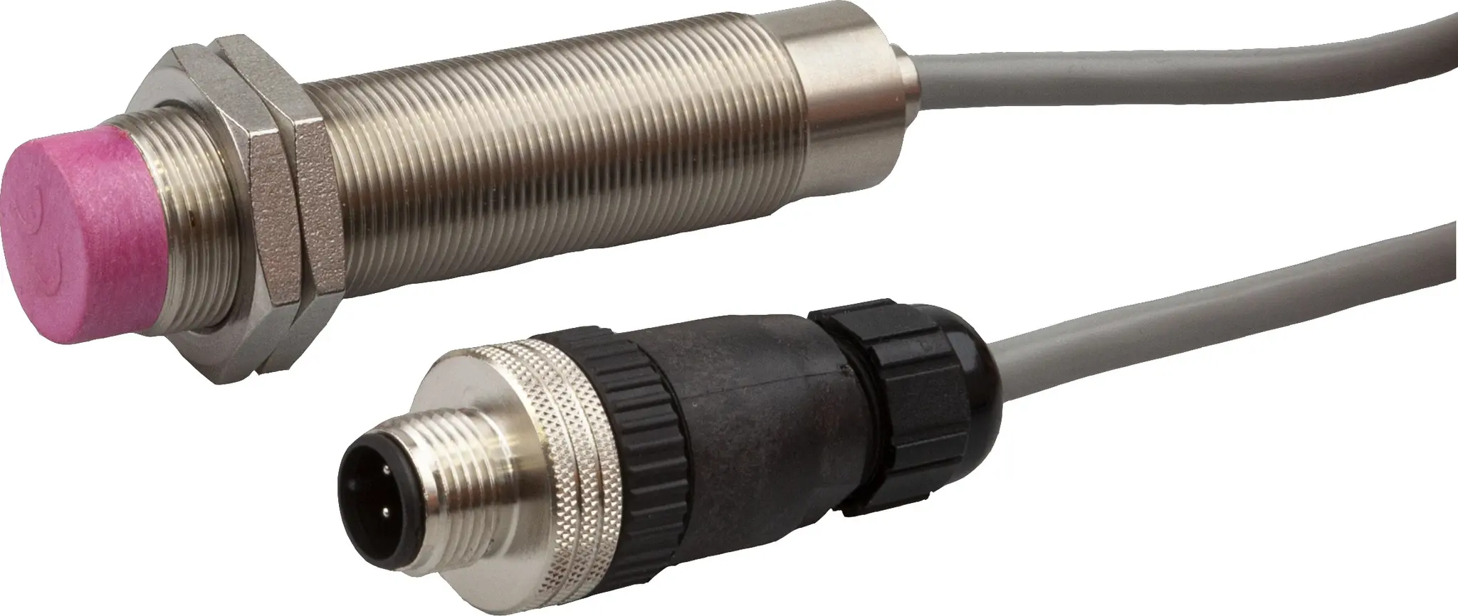 Produktfoto 1 von ipf Electronic IN18E250, Sensor Induktiv, M18x1 77lang, nicht bündig, Sn: 8