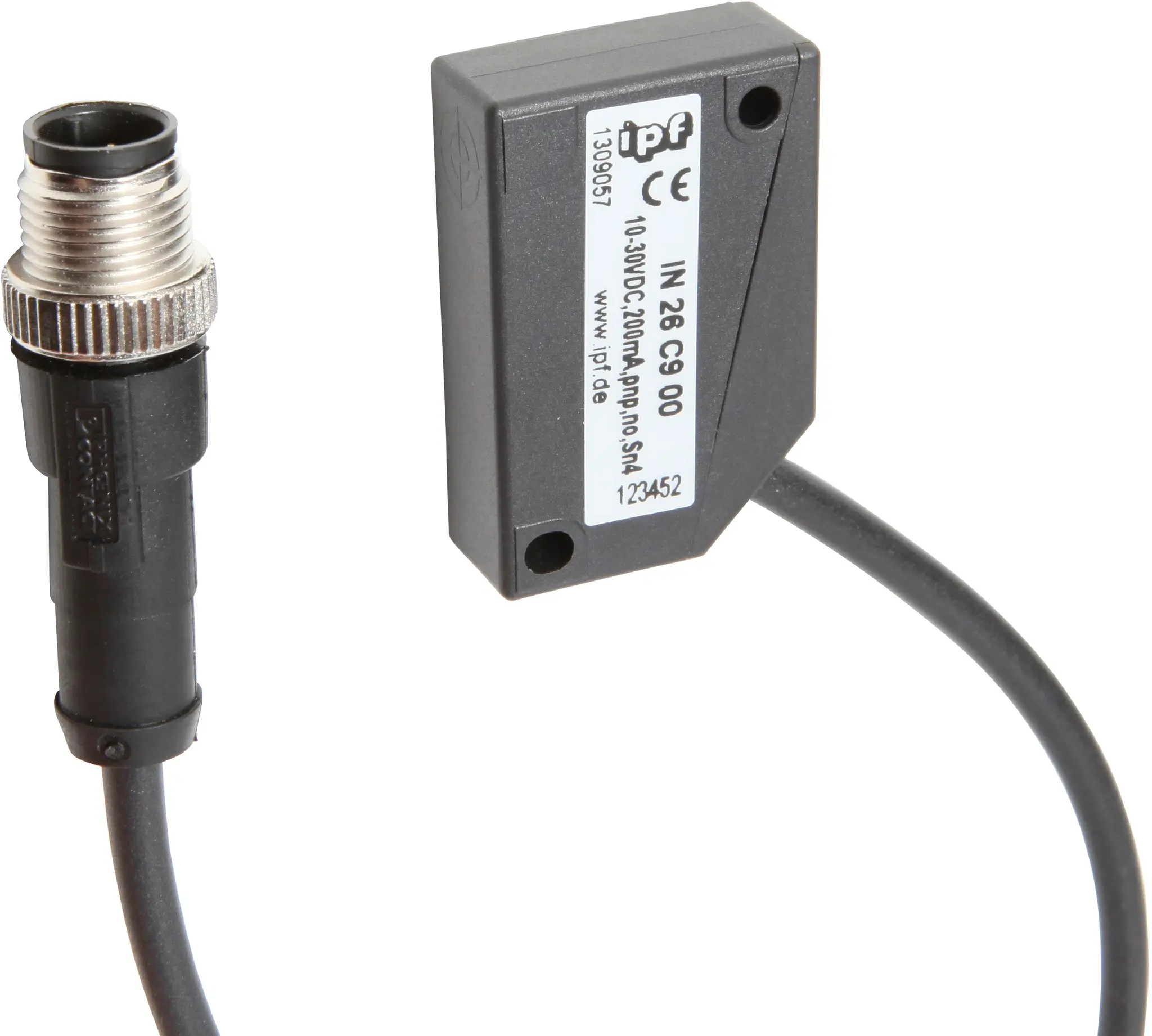 Produktfoto 1 von ipf Electronic IN26C901, Sensor Induktiv, 40x26x12mm, nicht bündig, Sn: 4