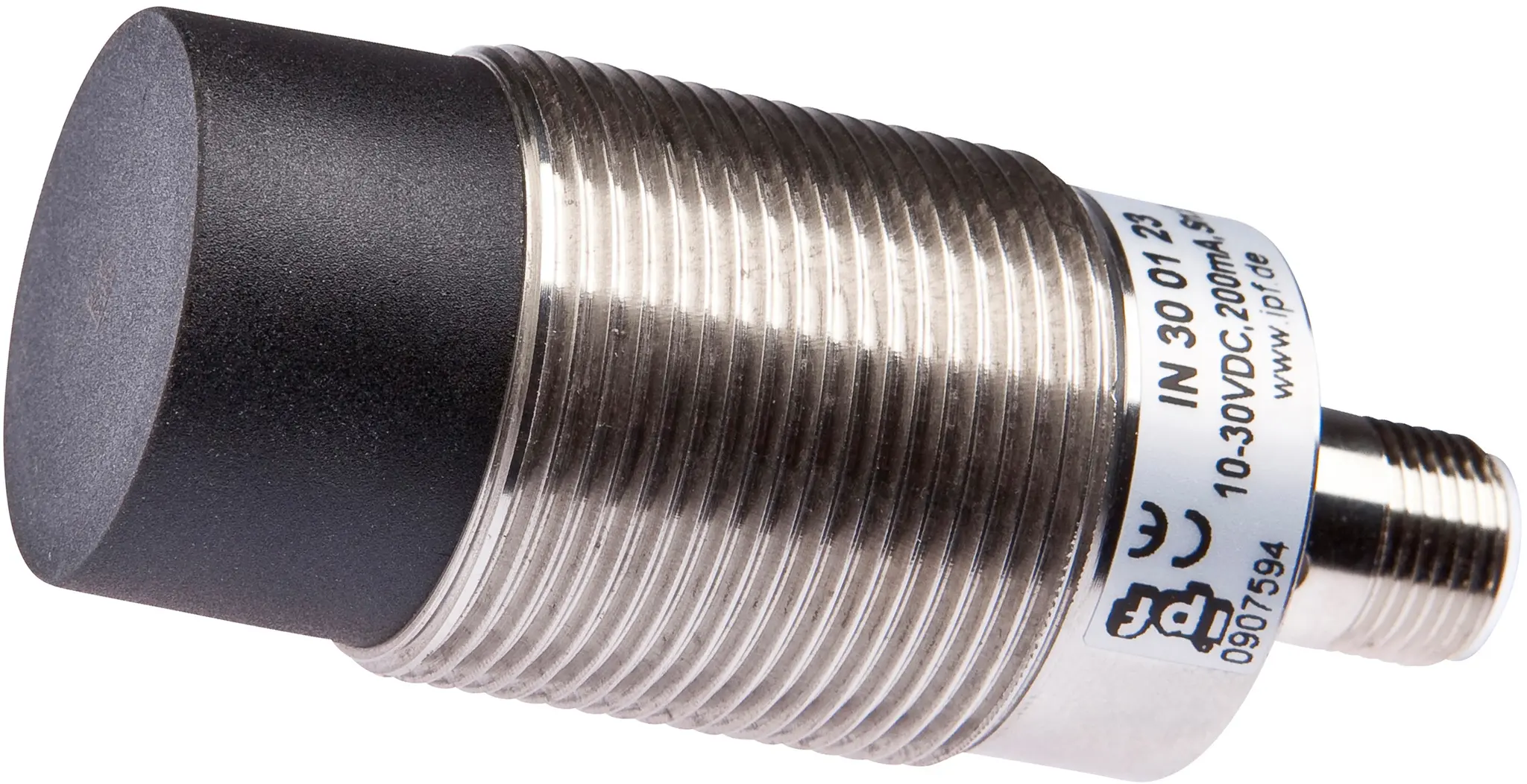 Produktfoto 1 von ipf Electronic IN300123, Sensor Induktiv, M30x1,5 70lang, nicht bündig, Sn: 20
