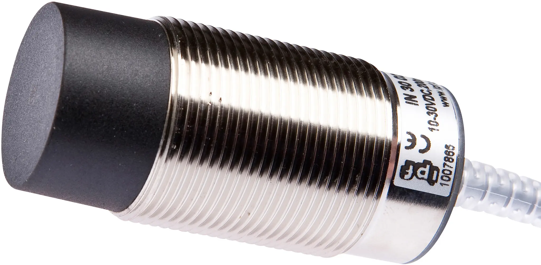 Produktfoto 1 von ipf Electronic IN300200, Sensor Induktiv, M30x1,5 60lang, nicht bündig, Sn: 20