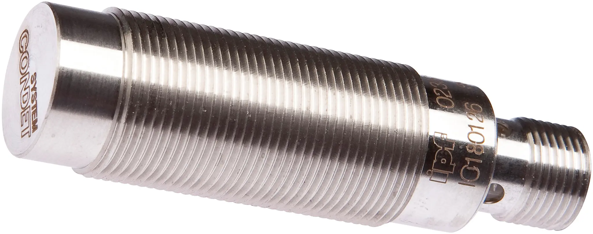 Produktfoto 1 von ipf Electronic IO180126, Sensor Induktiv, Ganzstahl, M18x1 64lang, nicht bündig,