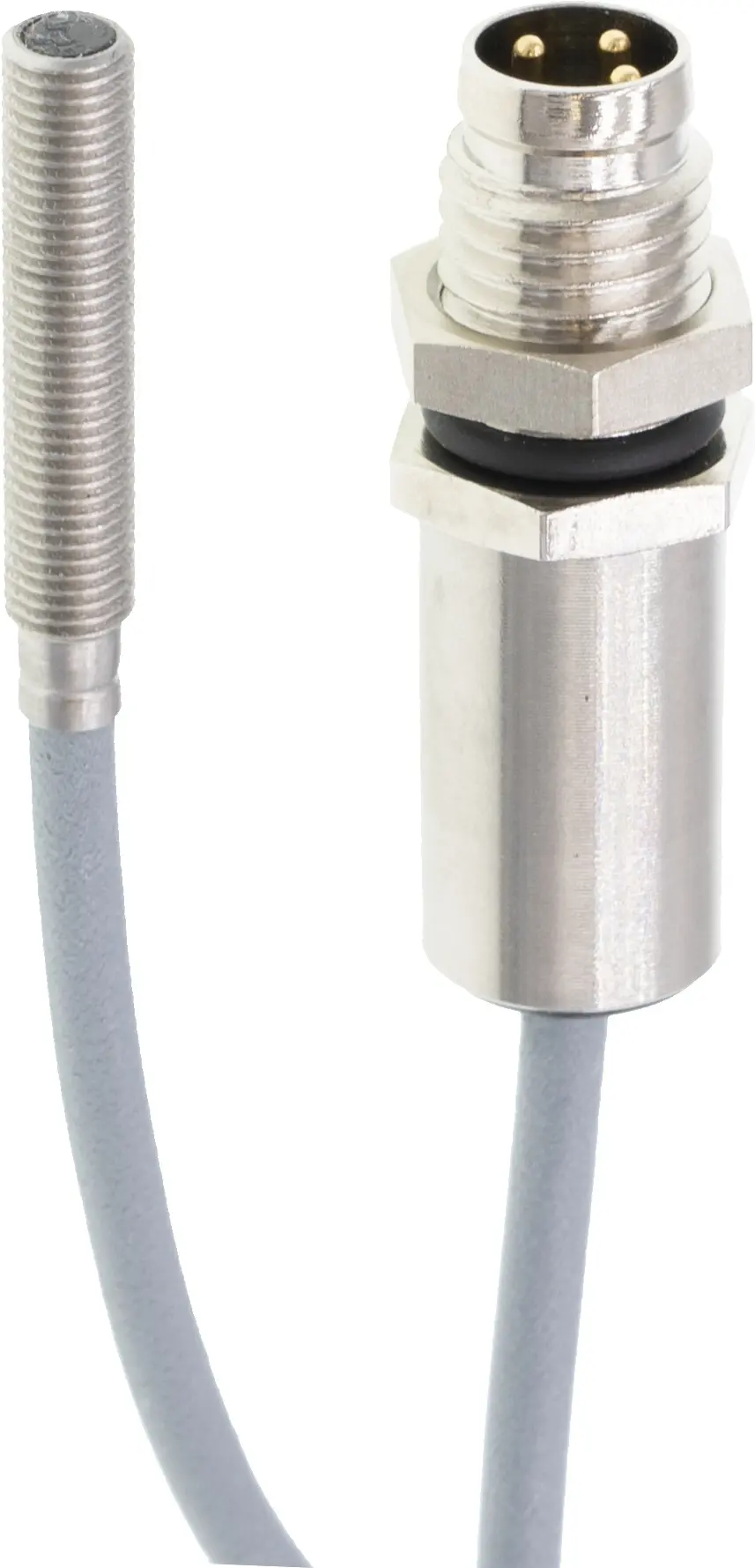 Produktfoto 1 von ipf Electronic IB04E111, Sensor Induktiv, M4x0,5 22lang, bündig, Sn: 1