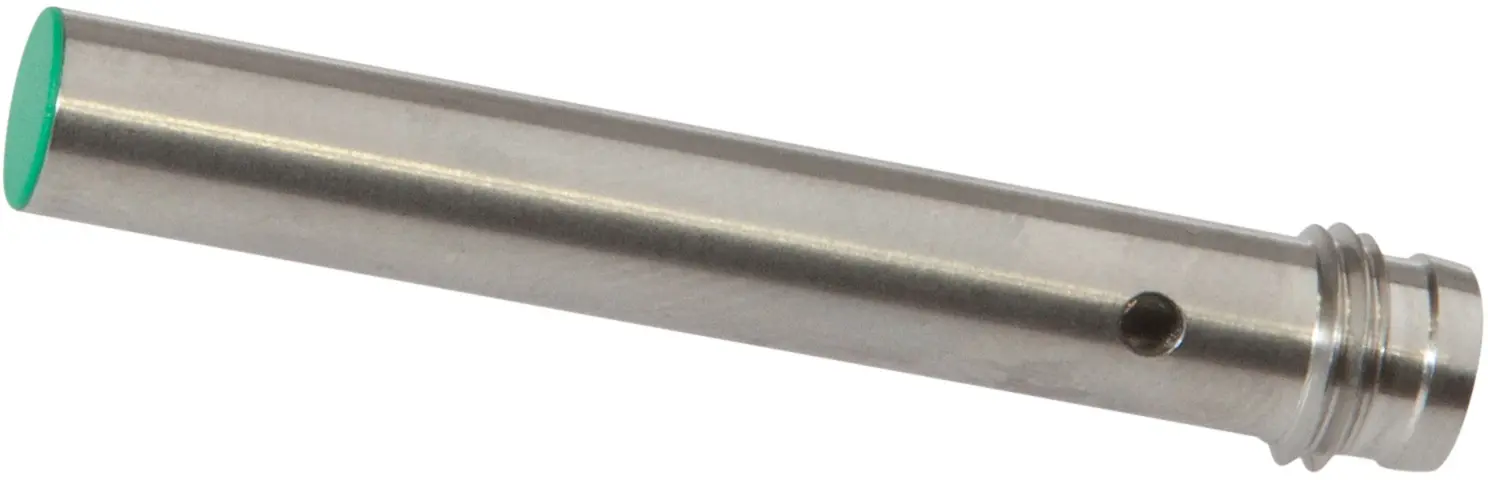 Produktfoto 1 von ipf Electronic IB060186, Sensor Induktiv, Ø6,5mm 46lang, quasibündig, Sn: 3