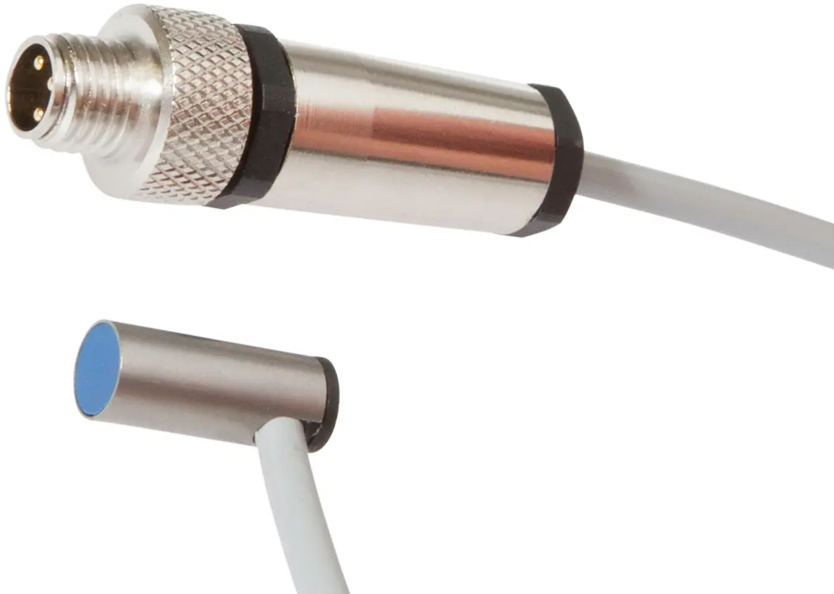 Produktfoto 1 von ipf Electronic IB06A023, Sensor Induktiv, Ø6,5mm 16lang, bündig, Sn: 1,5