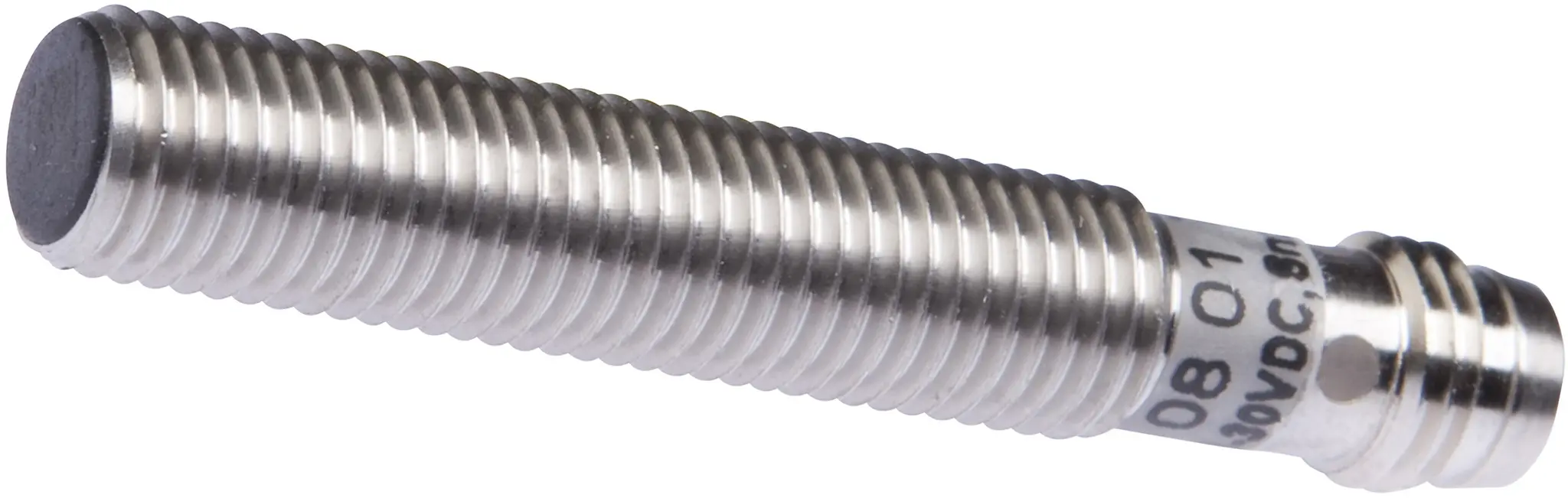 Produktfoto 1 von ipf Electronic IB080173, Sensor Induktiv, M8x1 50lang, bündig, Sn: 2, 10-30V DC,