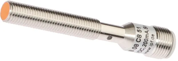 Produktfoto 1 von ipf Electronic IB08C851, Sensor Induktiv, M8x1 60lang, bündig, Sn: 1, 5-36V DC