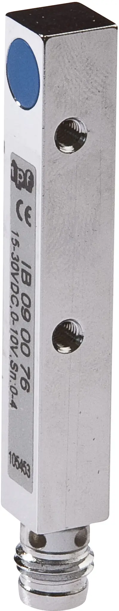 Produktfoto 1 von ipf Electronic IB090076, Sensor Induktiv, analog, 59x8x8mm, quasibündig