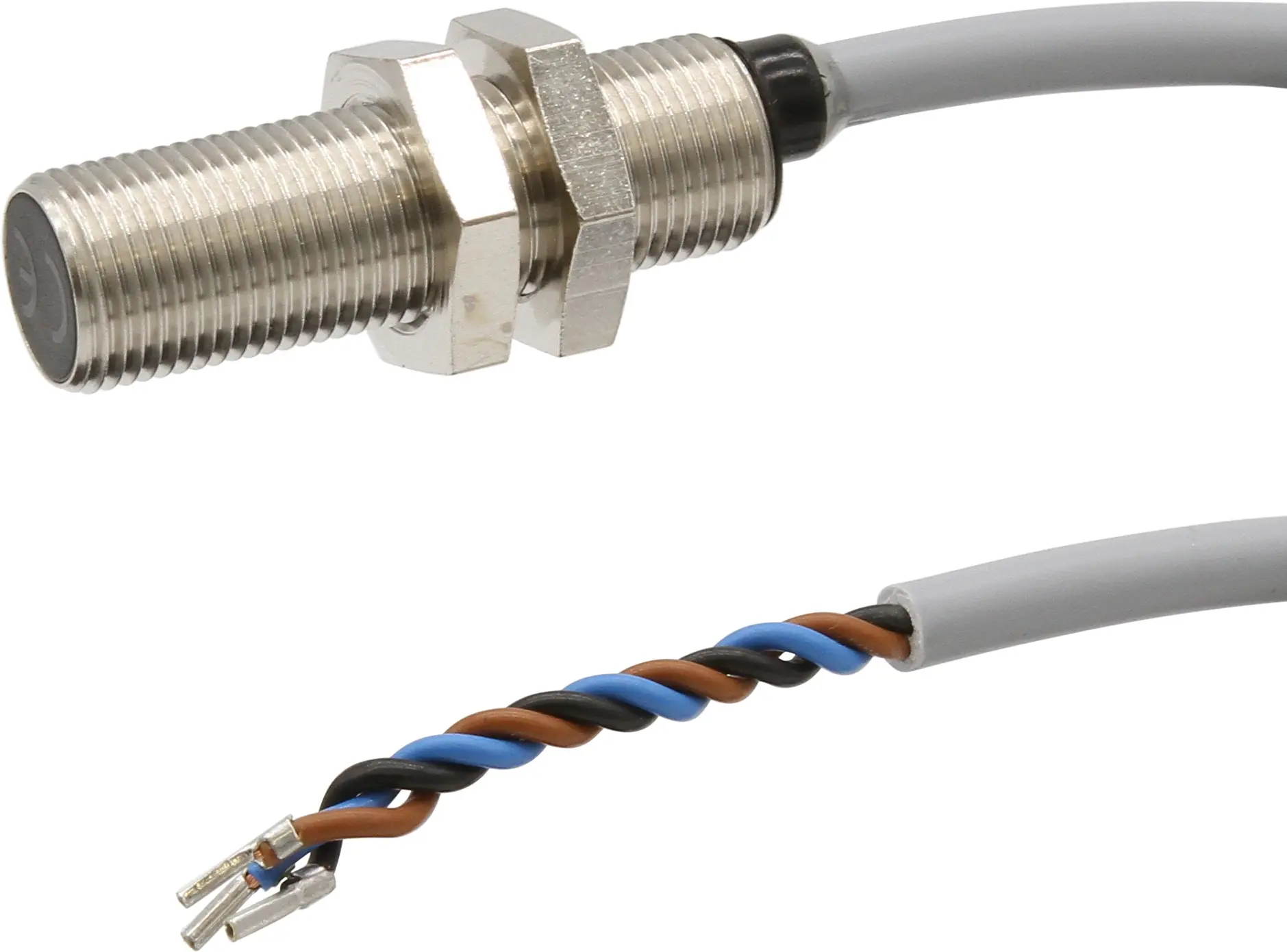 Produktfoto 1 von ipf Electronic IB12A499, Sensor Induktiv, M12x1 40lang, bündig, Sn: 2