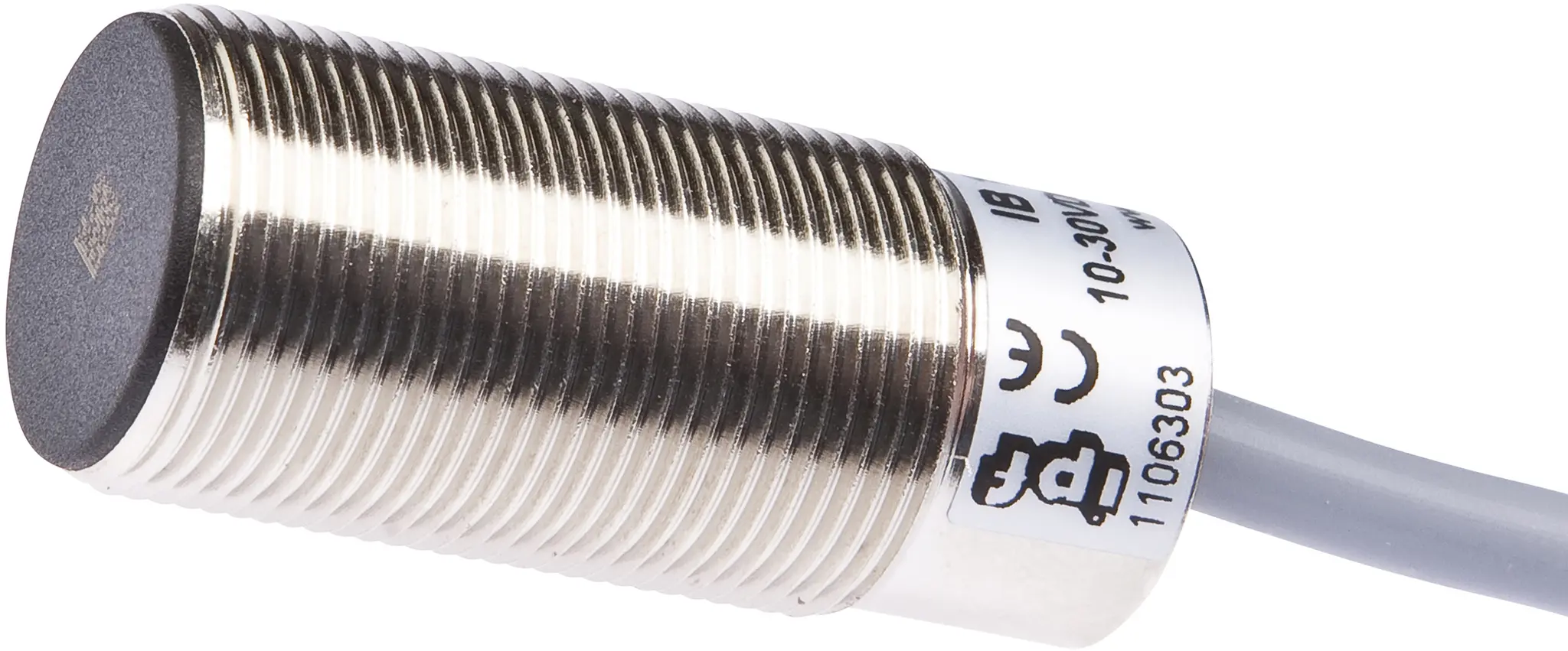 Produktfoto 1 von ipf Electronic IB180104, Sensor Induktiv, M18x1 41lang, bündig, Sn: 5