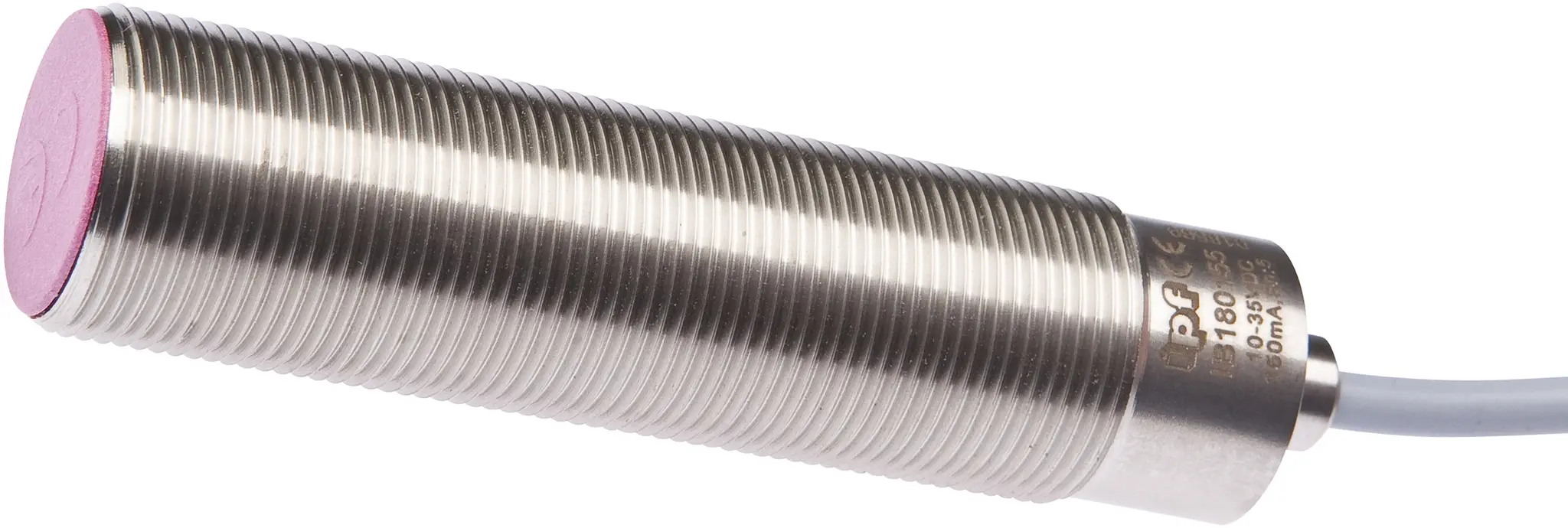 Produktfoto 1 von ipf Electronic IB180155, Sensor Induktiv, M18x1 70lang, bündig, Sn: 5