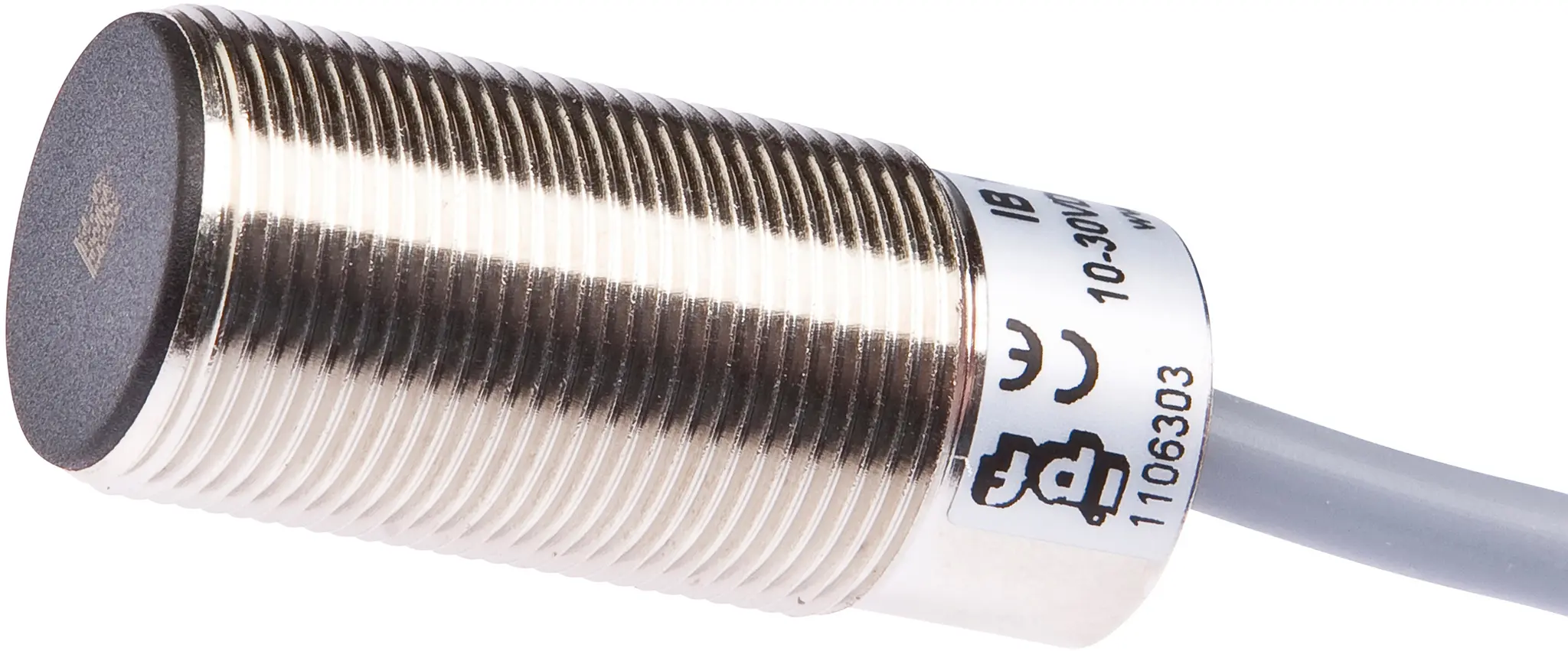 Produktfoto 1 von ipf Electronic IB181104, Sensor Induktiv, M18x1 41lang, bündig, Sn: 5