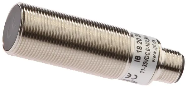 Produktfoto 1 von ipf Electronic IB182020, Sensor Induktiv, analog, M18x1 61lang, bündig, Sn: 0,5-