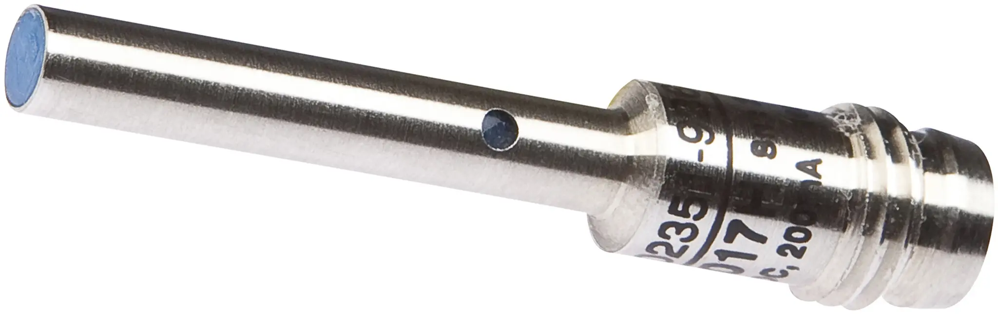 Produktfoto 1 von ipf Electronic IBR4017H, Sensor Induktiv, Ø4mm 38lang, quasibündig, Sn: 2,5