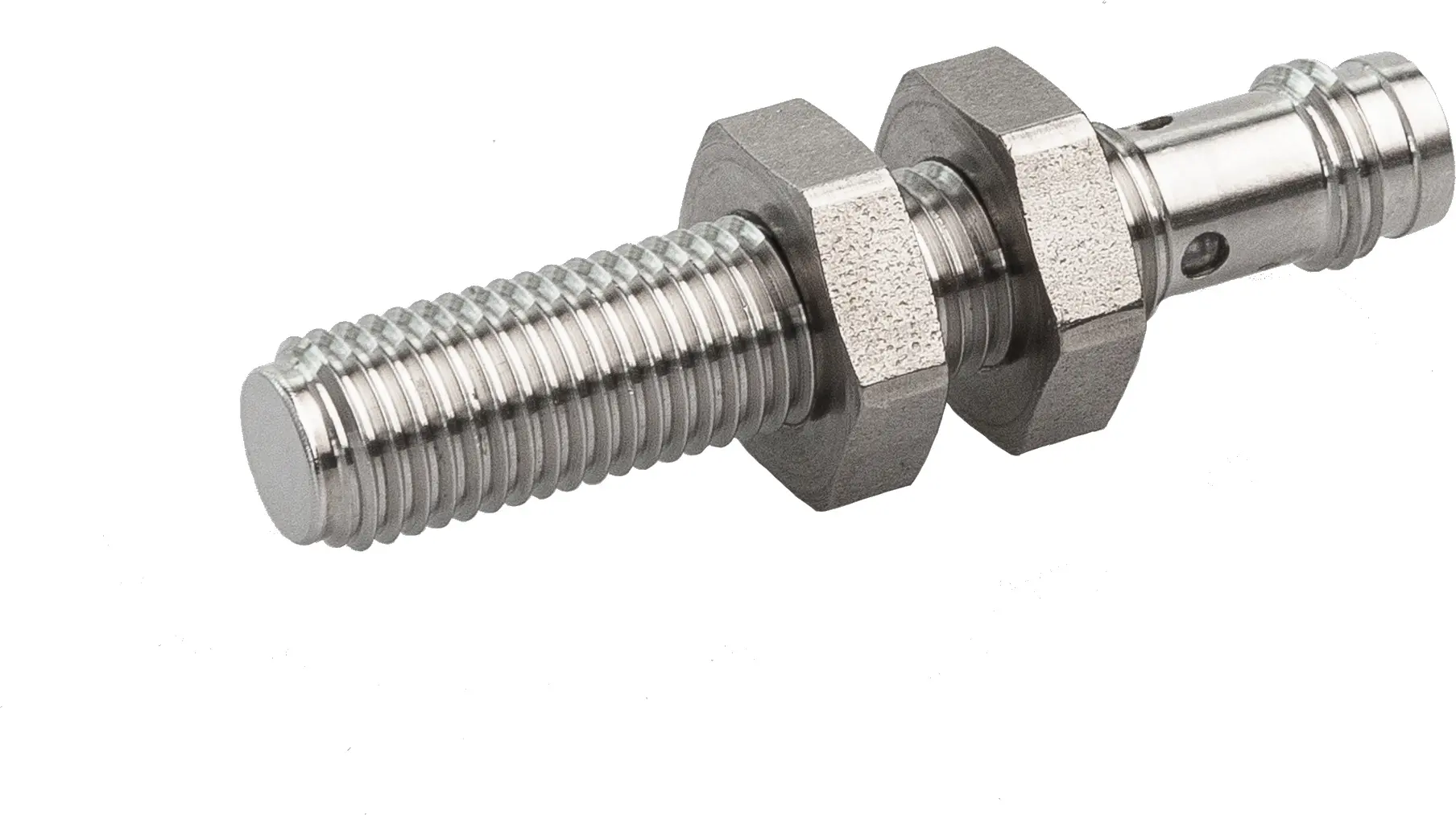 Produktfoto 1 von ipf Electronic IC080173, Sensor Induktiv, Ganzstahl, M8x1 46lang, quasibündig