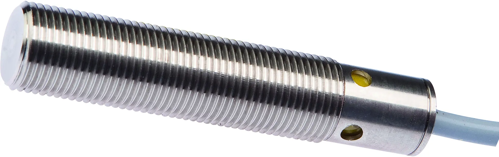 Produktfoto 1 von ipf Electronic IC120155, Sensor Induktiv, Ganzstahl, M12x1 59lang, bündig